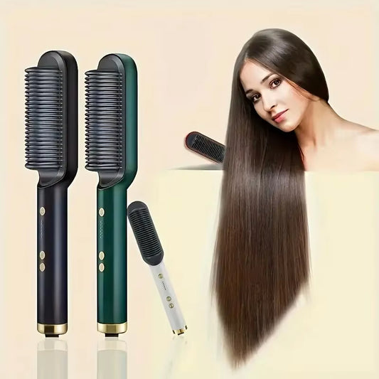 Hair Straightener and Curler (2-in-1) For Women